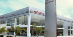 Fachada de uma concessionária Honda