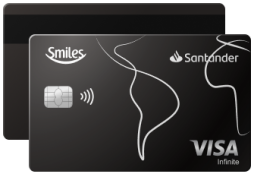 cartão Santander Smiles black