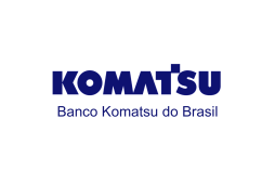 BANCO KOMATSU DO BRASIL