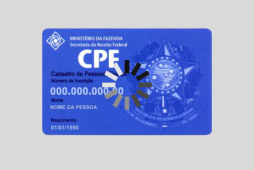 cartão de CPF com símbolo de carregamento representando o cpf pendente de regularização