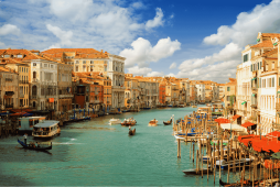 paisagem de Veneza para representar Quanto custa uma viagem para a Itália