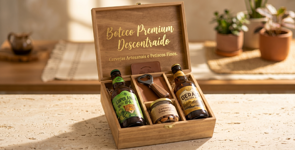 Caixa boteco premium