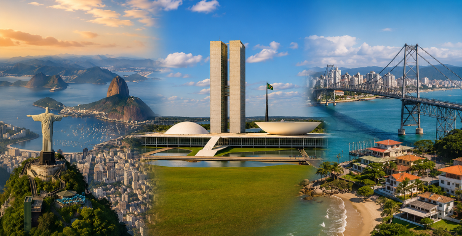 As capitais mais caras do Brasil para morar em 2026- Rio de Janeiro, Brasília e Florianópolis