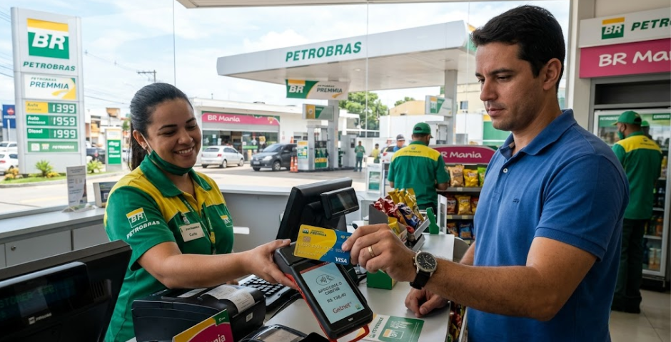 Cartão para posto de gasolina - Petrobras Premmia