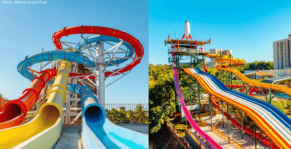 parques aquáticos para ilustrar como economizar em Caldas Novas