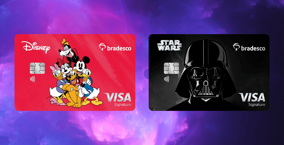 cartões Bradesco Disney Signature