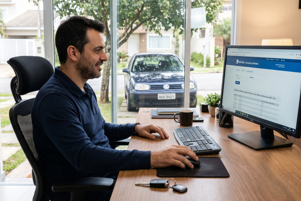 Consultar multas detran sp